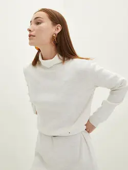 پیراهن بلند زنانه سفید السی وایکیکی