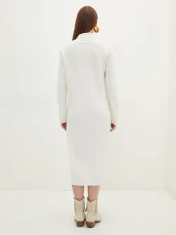 پیراهن بلند زنانه سفید السی وایکیکی