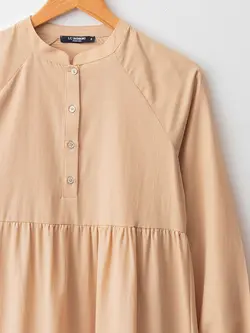 پیراهن بلند زنانه بژ السی وایکیکی