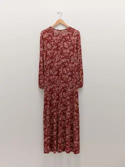 پیراهن بلند زنانه فیروزه ای روشن السی وایکیکی