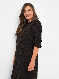 پیراهن بلند زنانه قهوه ای السی وایکیکی