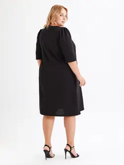 پیراهن بلند زنانه مشکی السی وایکیکی