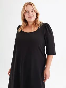 پیراهن بلند زنانه مشکی السی وایکیکی