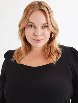 پیراهن بلند زنانه مشکی السی وایکیکی