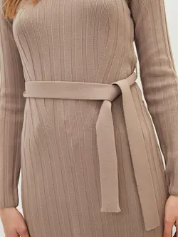 پیراهن بلند زنانه قهوه ای السی وایکیکی