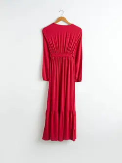 پیراهن بلند زنانه سرخابی السی وایکیکی