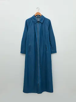 پیراهن بلند زنانه آبی السی وایکیکی