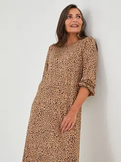 پیراهن بلند زنانه بژ السی وایکیکی