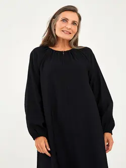 پیراهن بلند زنانه مشکی السی وایکیکی