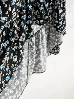 پیراهن بلند زنانه مشکی السی وایکیکی