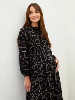 پیراهن بلند زنانه مشکی السی وایکیکی