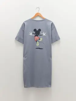 پیراهن سایز بزرگ زنانه نیلی السی وایکیکی