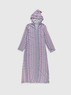 پیراهن بلند زنانه صورتی روشن السی وایکیکی