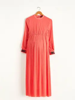 پیراهن بلند زنانه مرجتنی سرمه ای السی وایکیکی