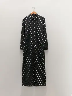 پیراهن بلند زنانه مشکی السی وایکیکی