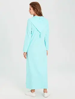 پیراهن میدی زنانه آبی السی وایکیکی