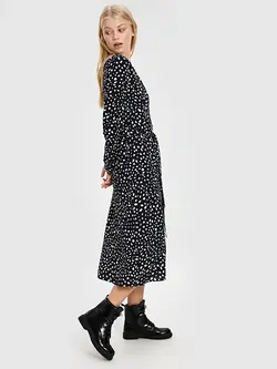 پیراهن میدی زنانه مشکی السی وایکیکی