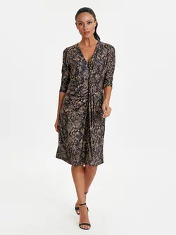 پیراهن میدی زنانه مشکی السی وایکیکی