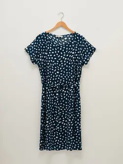 پیراهن میدی زنانه سرمه ای السی وایکیکی