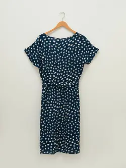 پیراهن میدی زنانه سرمه ای السی وایکیکی