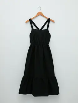 پیراهن میدی زنانه مشکی السی وایکیکی