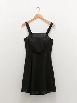 پیراهن میدی زنانه مشکی السی وایکیکی