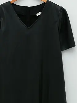 پیراهن میدی زنانه مشکی السی وایکیکی