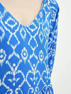 پیراهن میدی زنانه آبی السی وایکیکی