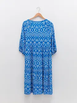 پیراهن میدی زنانه آبی السی وایکیکی