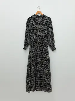 پیراهن بلند زنانه مشکی السی وایکیکی