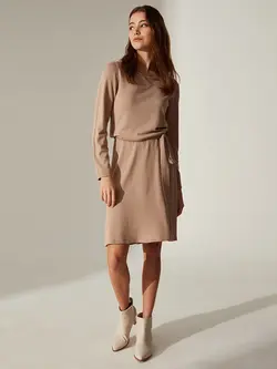 پیراهن میدی زنانه بژ السی وایکیکی