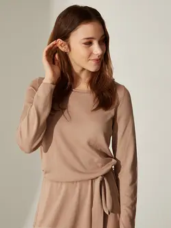 پیراهن میدی زنانه بژ السی وایکیکی