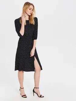 پیراهن میدی زنانه مشکی السی وایکیکی