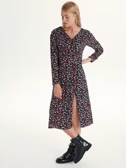 پیراهن میدی زنانه مشکی السی وایکیکی