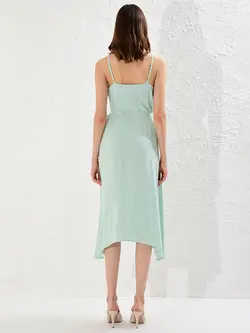 پیراهن میدی زنانه نعنایی السی وایکیکی