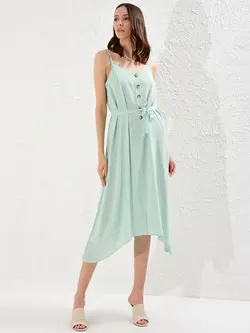 پیراهن میدی زنانه نعنایی السی وایکیکی