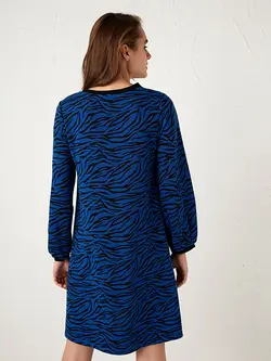 پیراهن میدی زنانه آبی السی وایکیکی
