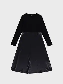 پیراهن میدی زنانه مشکی السی وایکیکی