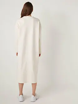 پیراهن میدی زنانه بژ السی وایکیکی