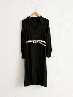 پیراهن میدی زنانه مشکی السی وایکیکی