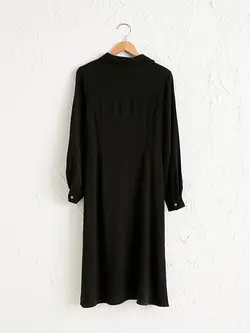 پیراهن میدی زنانه مشکی السی وایکیکی