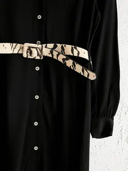 پیراهن میدی زنانه مشکی السی وایکیکی