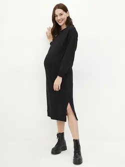 پیراهن میدی زنانه مشکی السی وایکیکی