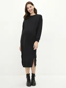 پیراهن میدی زنانه مشکی السی وایکیکی