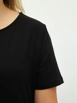 پیراهن میدی زنانه مشکی السی وایکیکی