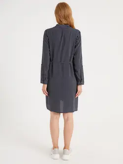 پیراهن میدی زنانه سرمه ای السی وایکیکی