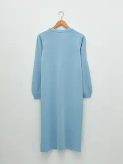 پیراهن میدی زنانه آبی السی وایکیکی