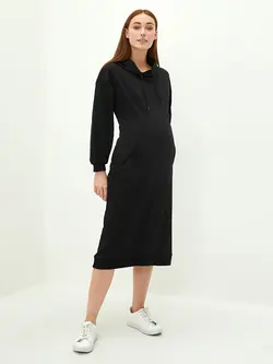 پیراهن میدی زنانه مشکی السی وایکیکی