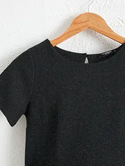 پیراهن میدی زنانه مشکی السی وایکیکی