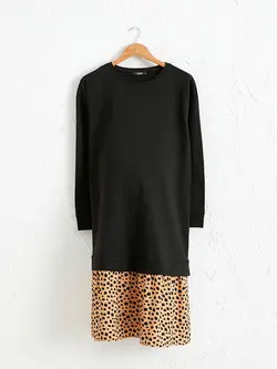 پیراهن میدی زنانه مشکی السی وایکیکی